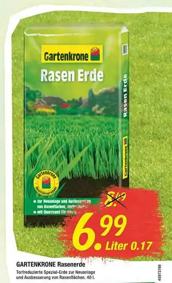 Floraland Gartenkrone Rasenerde Angebot