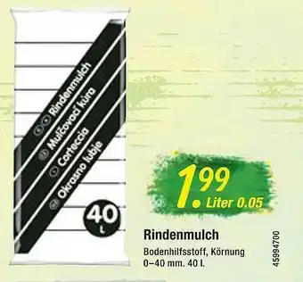 Floraland Rindenmulch Angebot