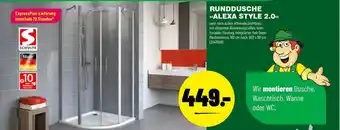 Leitermann Baumarkt Runddusche »alexa Style 2.0« Angebot