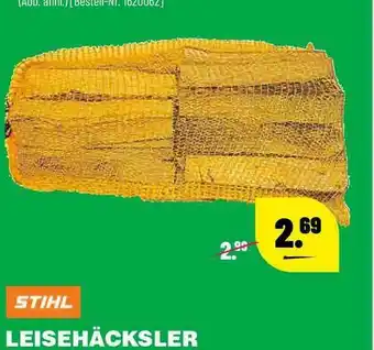 Leitermann Baumarkt Stihl Lesehäcksler Angebot