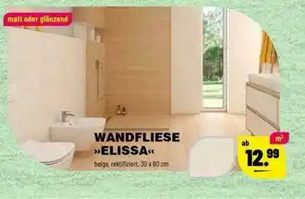 Leitermann Baumarkt Wandfliese »elissa« Angebot