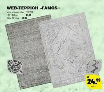 Leitermann Baumarkt Web-teppich »famos« Angebot