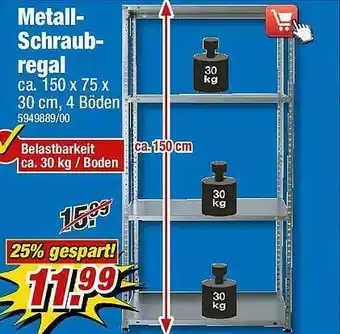 Poco Metall Schraubregal Angebot