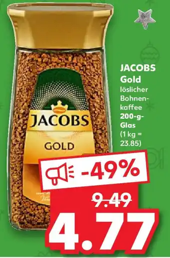 Kaufland JACOBS Gold 200 g Glas Angebot