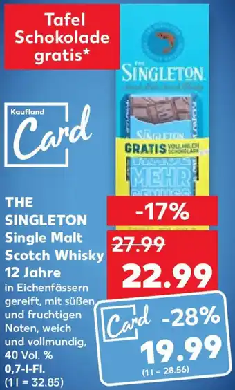 Kaufland THE SINGLETON Single Malt Scotch Whisky 12 Jahre 0,7 L-Fl. Angebot