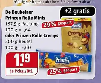 REWE De Beukelaer Prinzen Rolle Minis Oder Prinzen Rolle Cremys Angebot