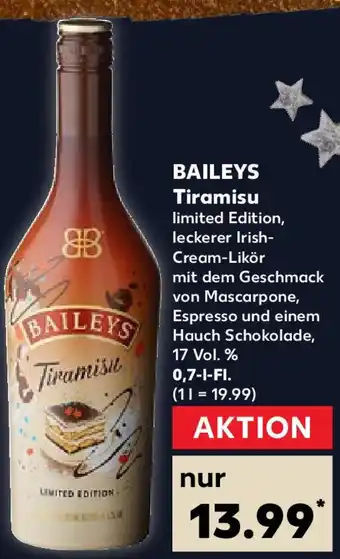 Kaufland BAILEYS Tiramisu 0,7 L-Fl. Angebot