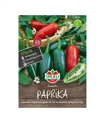 Dehner Sperli samen paprika 'forjido' Angebot