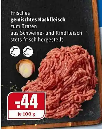 REWE Frisches Gemischtes Hackfleisch Angebot