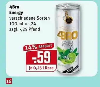 REWE 4bro Energy Angebot