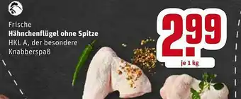 REWE Frische Hähnchenflügel Ohne Spitze Angebot