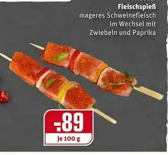 REWE Fleischspieß Angebot