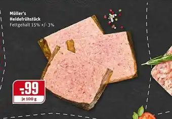 REWE Müller's Heidefrühstück Angebot