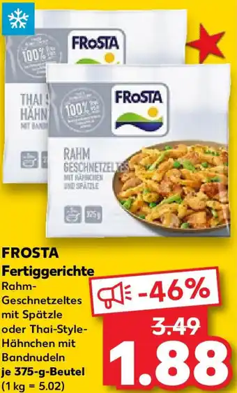 Kaufland FROSTA Fertiggerichte 375 g Beutel Angebot