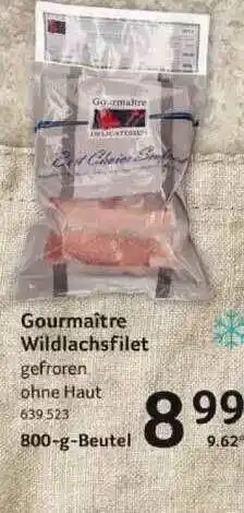 Selgros Gourmaitre Wildlachsfilet Angebot