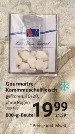 Selgros Gourmaitre Kammuschelfleisch Angebot