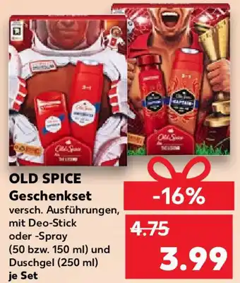 Kaufland OLD SPICE Geschenkset Angebot