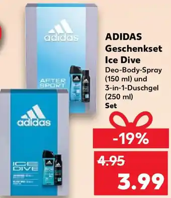 Kaufland ADIDAS Geschenkset Ice Dive Angebot