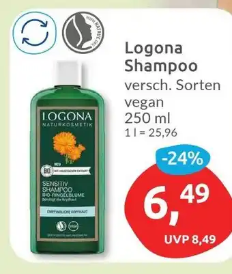 Budni Logona Shampoo versch. Sorten 250ml Angebot