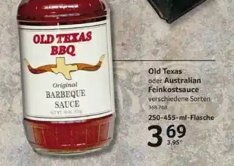 Selgros Old Texas Oder Australian Feinkostsauce Angebot