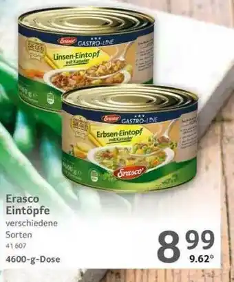 Selgros Erasco Eintöpfe Angebot