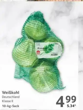 Selgros Weißkohl Angebot