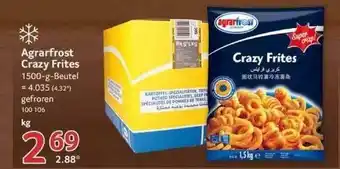 Selgros Agrarfrost Crazy Frites Angebot