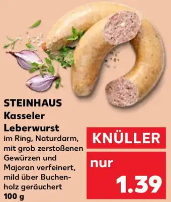 Kaufland STEINHAUS Kasseler Leberwurst 100 g Angebot