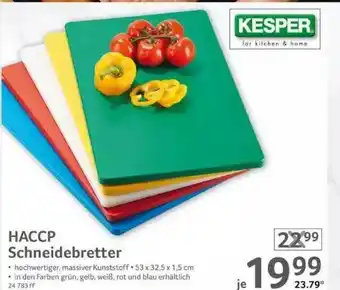 Selgros Kesper Haccp Schneideidebretter Angebot