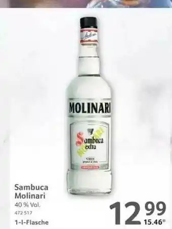 Selgros Sambuca Molinari Angebot