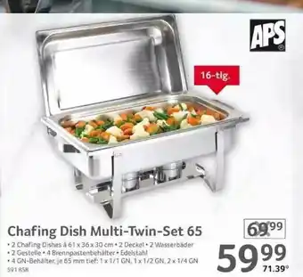 Selgros Chafing Dish Multi-twin-set 65 Angebot