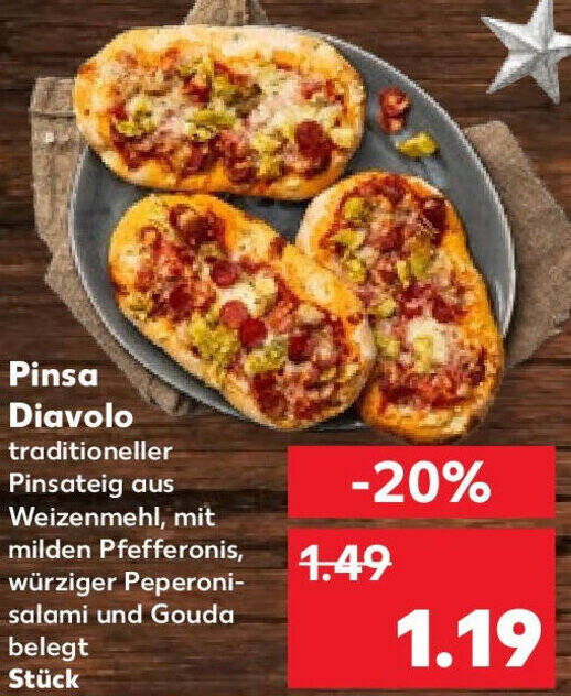 Pinsa Diavolo Angebot bei Kaufland