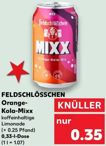 Kaufland FELDSCHLÖSSCHEN Orange Kola-Mixx 0,33 L Dose Angebot