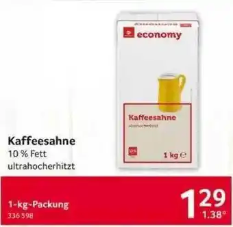 Selgros Kaffeesahne Angebot