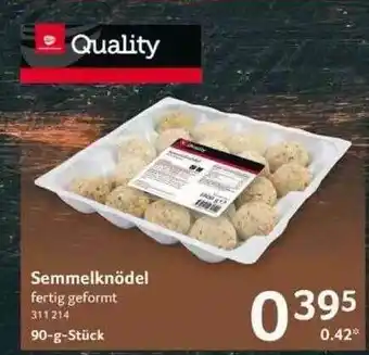 Selgros Semmelknödel Angebot