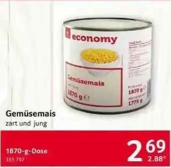 Selgros Gemüsemais Angebot