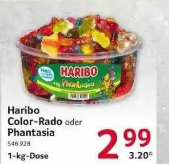 Selgros Haribo Color-rado Oder Phantasia Angebot