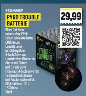 Edeka COMET FEUERWERK PYRO TROUBLE BATTERIE Angebot