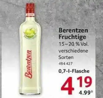 Selgros Berentzen Fruchtige Angebot