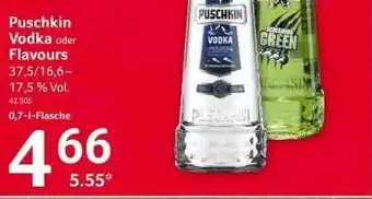 Selgros Puschkin Vodka Oder Flaviours Angebot