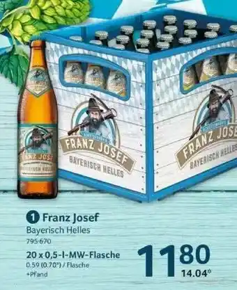 Selgros Franz Josef Bayerisch Helles Angebot