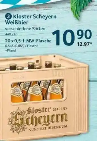 Selgros Kloster Scheyern Weißbier Angebot