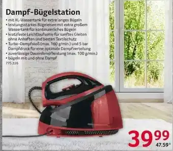 Selgros Dampf-bügelstation Angebot