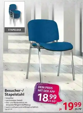 Selgros Besucher- Stapelstuhl Angebot