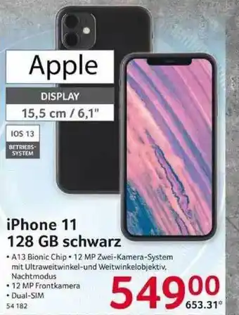 Selgros Iphone 11 128gb Schwarz Angebot