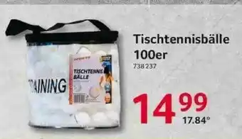 Selgros Tischtennisbälle 100er Angebot