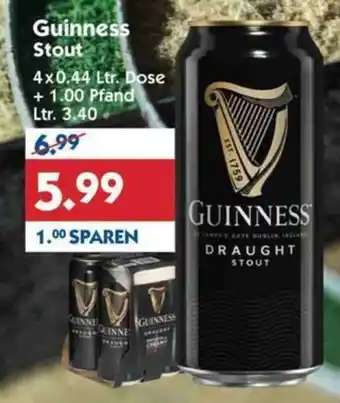 Hol'ab Getränkemarkt Guinness Stout 4x0.44 Ltr. Angebot