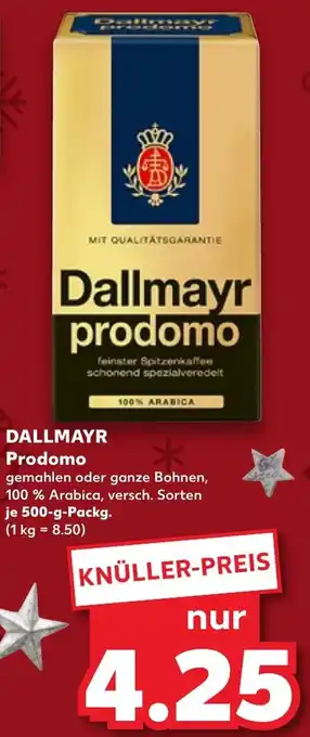 Kaufland DALLMAYR Prodomo 500 g Packg. Angebot