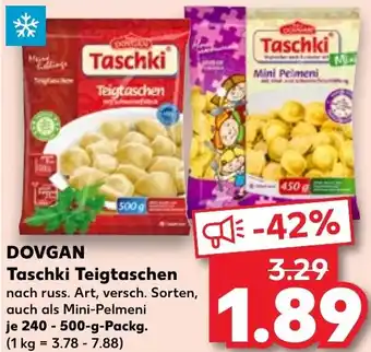 Kaufland DOVGAN Taschki Teigtaschen 240-500 g Packg. Angebot