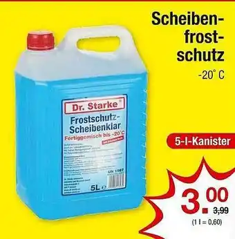 Zimmermann Scheiben Frostschutz Angebot